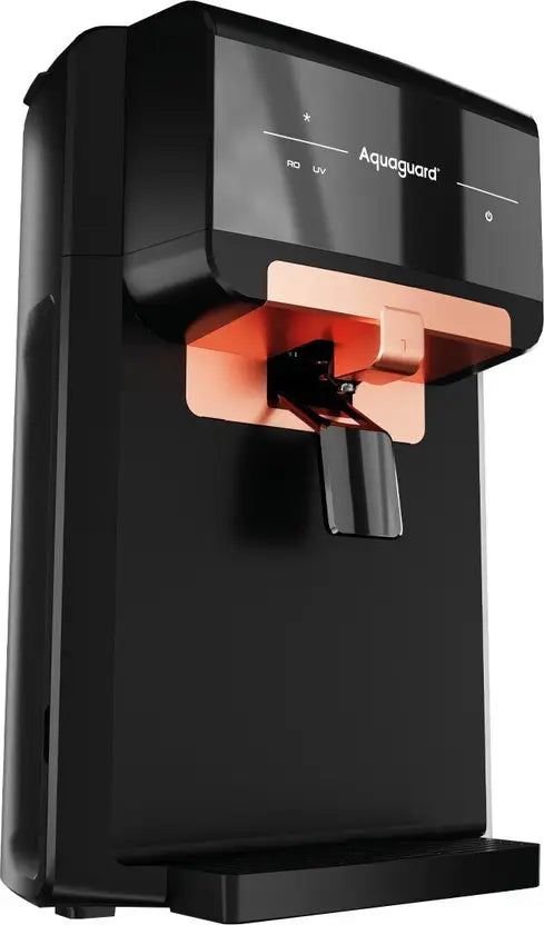 Aquaguard Eden RO+UV+MTDS+SS (GWPDERUMS00000, Black) 6 L RO + UV + MTDS Water Purifier (Black)