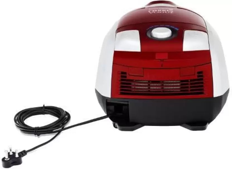 EUREKA FORBES Vogue Dry Vacuum Cleaner (Red and Silver) Accessories missing