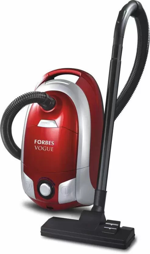 EUREKA FORBES Vogue Dry Vacuum Cleaner (Red and Silver) Accessories missing