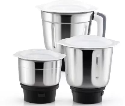 EVEREADY MOLER DX EVEREADY 500 W Mixer Grinder (3 Jars, WHITEAND GREY)