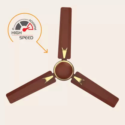 Vivha polycab celling fan 1200mm- luster brown