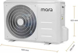 MarQ by Flipkart 1.5 Ton 3 Star Split Inverter AC - White (FKAC153SIAINC, Copper Condenser)