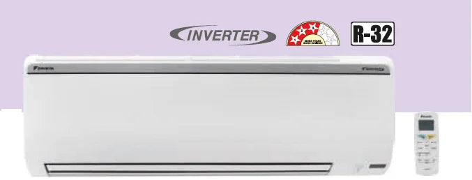 Daikin 1.8 Ton 3 Star Inverter Split AC,Dew Clean, Triple Display,PM 2.5 Filter,R32 Copper Condenser,ODU RKL60XV16VAA-B IDU FTKL60XV16VAA