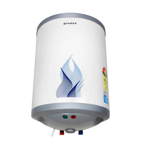 Faber 15 L Storage Water Geyser (FWG VULCAN 15 V, White Grey)