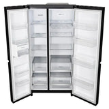 LG 650L Side by Side Refrigerator, Wi-Fi Convertible, DoorCooling+™, Smart Inverter Compressor, Black Mirror Finish, 3 Star (GLB257DBM3, 2025 Model)