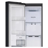 LG 650L Side by Side Refrigerator, Wi-Fi Convertible, DoorCooling+™, Smart Inverter Compressor, Black Mirror Finish, 3 Star (GLB257DBM3, 2025 Model)