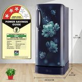 LG 185 L Direct Cool Single Door 3 Star Refrigerator (Blue Charm, GL-D201ABCD)