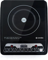 Candes 1800 W Induction Cooktop Touch Panel (Black, Rage 1800W)