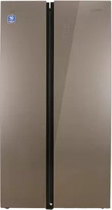 Lloyd by Havells 587 L Frost Free Side by Side Refrigerator (Glass Grey, GLSF590DGGT1GB)