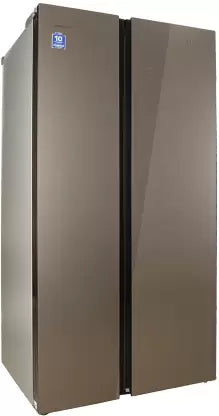 Lloyd by Havells 587 L Frost Free Side by Side Refrigerator (Glass Grey, GLSF590DGGT1GB)