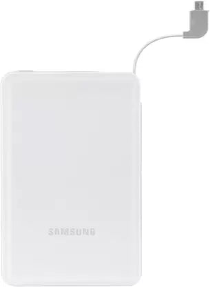 SAMSUNG 6000 mAh Power Bank  (White, Lithium-ion)