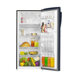 Haier 205 L Direct Cool Single Door 2 Star Refrigerator, HRD-2262BGK-N ( Graphite Black )