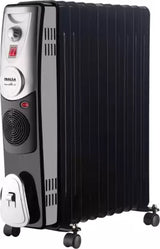 INALSA OFR Room Heater Oil Filled Radiator Warme 11-2500W with Variable Temperature Control|11 Fins| 3 Heat Settings, Grey