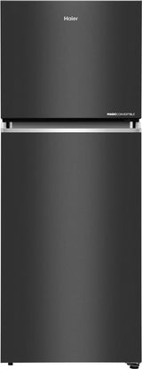 Haier 328 L, 3 Star, Convertible 10-in-1, Triple Inverter & Dual Fan Motor Technology, Frost Free Double Door Refrigerator (HEF-333GB-P, GE Black)