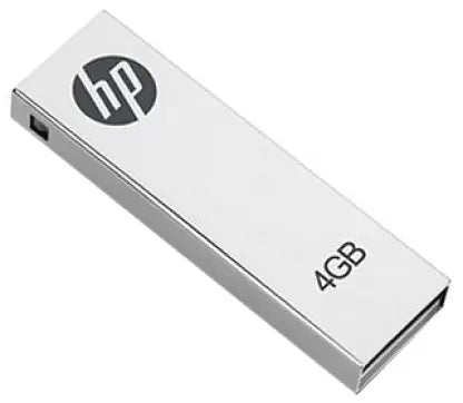 HP v236w 4GB USB 2.0 Pen Drive, Grey