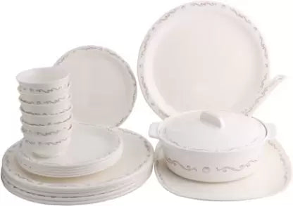 BOROSIL Pack of 22 Melamine Milano Verona Dinner Set