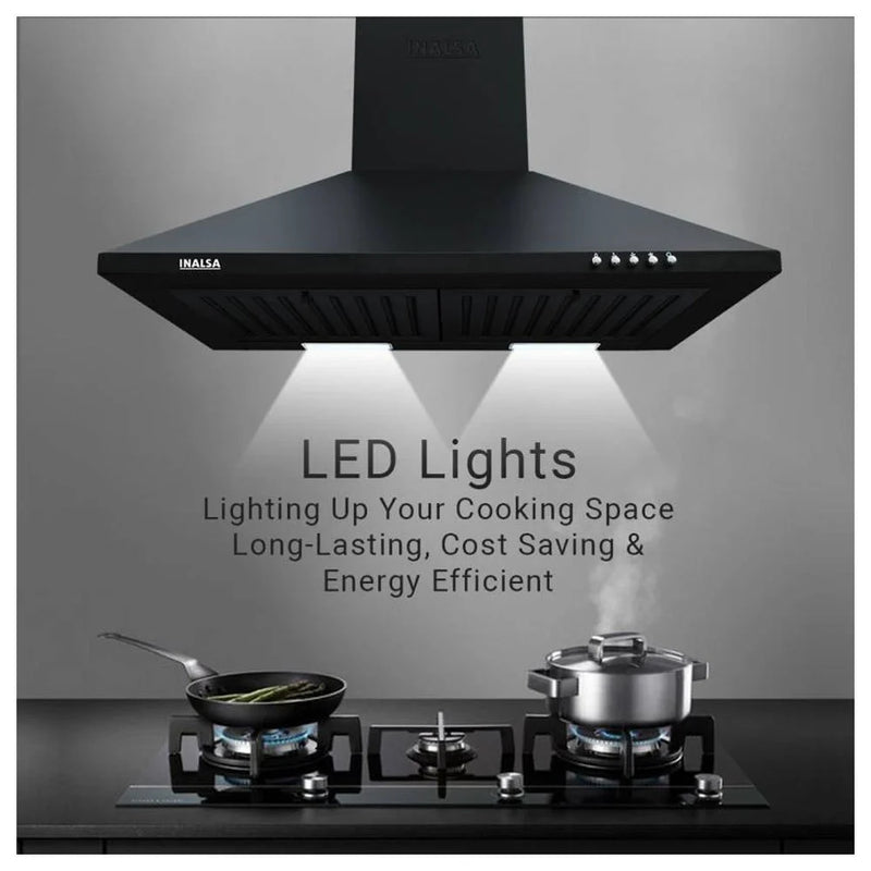 Inalsa Cooker Hood Figo 60BKMAC Chimney