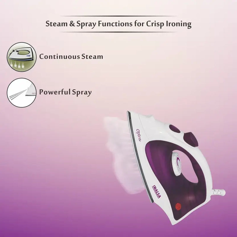 INALSA Steam Iron Optra 1400W