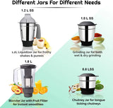 Inalsa Mixer Grinder 4 Jar (Philia)