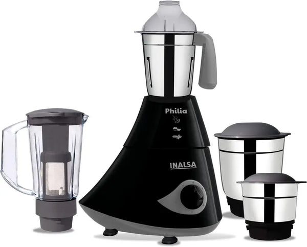 Inalsa Mixer Grinder 4 Jar (Philia)