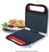 Inalsa Phoenix Grill Toaster Grill Sandwich Maker (White)