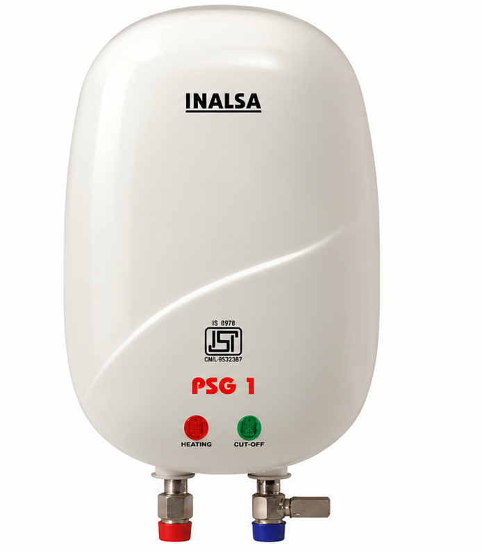 Inalsa 1 L Instant Water Geyser (PSG, White)