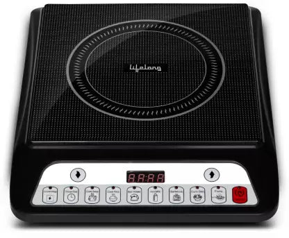 Lifelong 2000 W Induction Cooktop Push Button (Black, Grey, LLIC30)