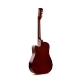 intern INT-38C-SB Acoustic Guitar Linden Wood Rosewood Right Hand Orientation