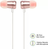 JBL T290 Wired Headset (Rose Gold, In the Ear)