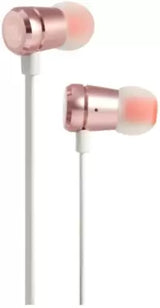 JBL T290 Wired Headset (Rose Gold, In the Ear)
