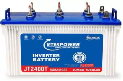 MTEK POWER JT 2400T Tubular Inverter Battery (150 AH)