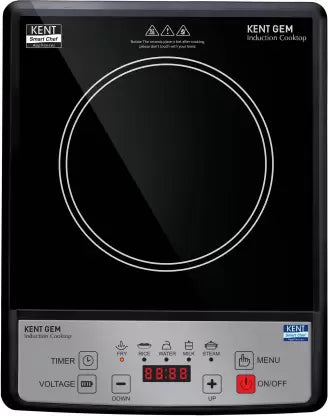 KENT 1500 W Induction Cooktop Touch Panel