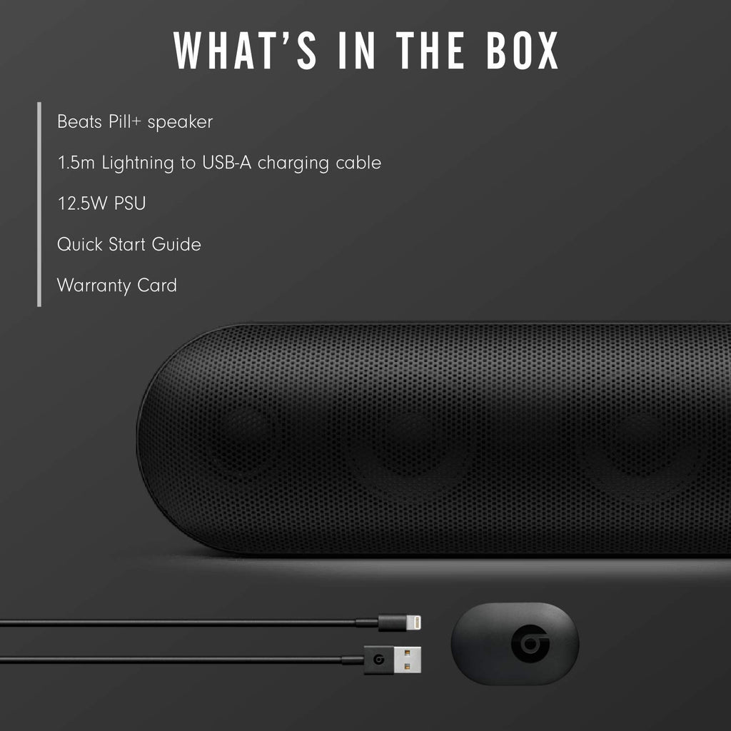 Buy Beats Pill BT Speaker Black Online Neverowned India