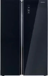 Kelvinator 584 L Frost Free Side by Side Refrigerator (MIRROR BLACK, KRS-B600BKG)