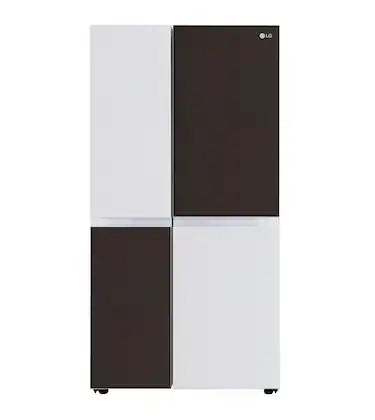 LG 650 L Side by Side Refrigerator, Check Mate, GL-B257DCM3