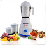 Lifelong LLCMB03 500 W Mixer Grinder (White, 3 Jars) & Non stick Tawa Super Combo