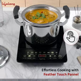 Lifelong 2100 W Induction Cooktop Touch Panel