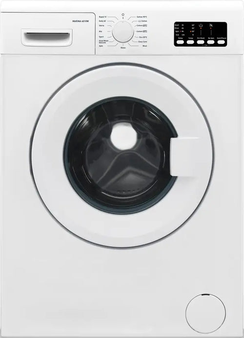 Hafele 6 kg Hygiene Wash, 15 Min Wash, Smart Motor Technology Fully Automatic Front Load Washing Machine with In-built Heater White (Marina 6010W)