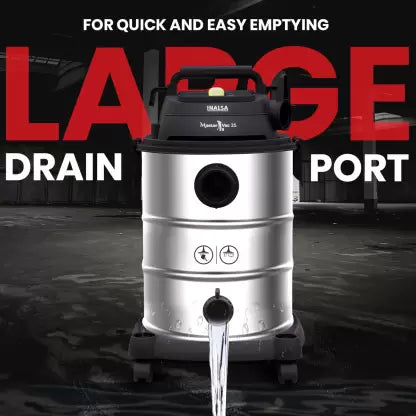 Inalsa Wet & Dry Vacuum Cleaner Master Vac 35
