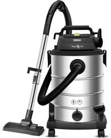 Inalsa MasterVac 42|Blower Function|1700W|42ltr|28 kPa Suction|Heavy Duty Wet & Dry Vacuum Cleaner (Black/Silver)