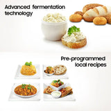 Samsung 32L, Slim Fry, Convection Microwave Oven with Tandoor and Curd making(MC32A7035CT/TL, Stainless Steel)