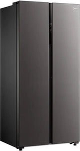 MDRS619FGG28IND, Midea , Side by Side ,482 L, Inverter, Black Jazz (open Box Like New)