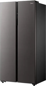 MDRS619FGG28IND, Midea , Side by Side ,482 L, Inverter, Black Jazz (open Box Like New)