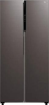 MDRS619FGG28IND, Midea , Side by Side ,482 L, Inverter, Black Jazz (open Box Like New)