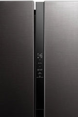 MDRS619FGG28IND, Midea , Side by Side ,482 L, Inverter, Black Jazz (open Box Like New)