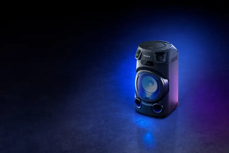 SONY MHC-V13 High-Power Party Speaker with Bluetooth connectivity (Jet bass Booster,Mic/Guitar, USB, CD, Music Center app)