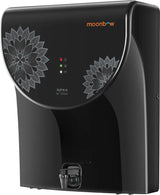 Moonbow Alpheus with mineralizer 7 L RO Water Purifier UV+UF (Black)