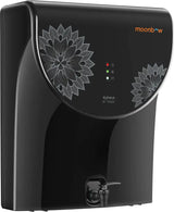Moonbow Alpheus with mineralizer 7 L RO Water Purifier UV+UF (Black)