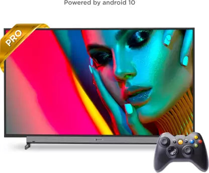 MOTOROLA ZX Pro 139 cm (55 inch) Ultra HD (4K) LED Smart Android Televisions TV with Wireless Gamepad