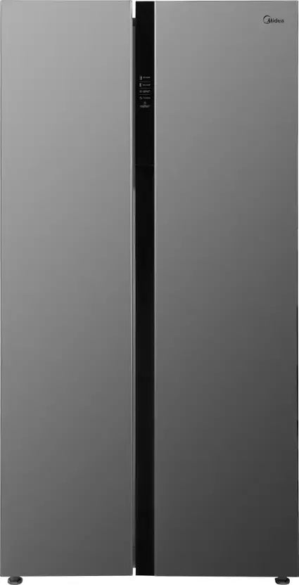 Midea 510L, frost free Side By Side Refrigerator with Inverter (MRFS5920SSLF, Silver, SS Finish)